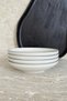 Modern Silver Cream 4-Person 19 cm Porcelain Pit Dinner Plate Set - 2