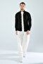 Slim Fit Narrow Cut Pocketless Denim Shirt Pocketless Black - 4