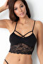 المرأة السوداء الدانتيل بوستير Bralet - 6