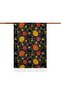 İpekevi Lavinia Patterned Silk Shawl 07892-Black Gold - 2