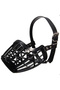 Black Color Dog Muzzles No : 5 - for Bedlington Terrier, Basenji, Fox Terrier Breed Dogs - 3