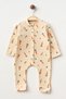 BABY CARROT 3-6-9 MONTHS COTTON CUFFLESS ROMPER NEWBORN HOSPITAL TAKE-HOME BABY CLOTHING YK685