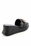 Women's Black Slippers K04823300709 - 4