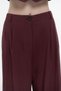 Anka Linen Claret Red Vest Trousers Set - 8