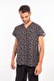 Unisex Black Authentic Patterned Lycra Nurse Doctor Scrubs Hospital Uniform Set - 4