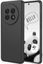 Honor Magic 7 Lite Case Velvet Launch Soft Liquid Silicone Camera Protected Cover Black