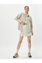 Oversize Shirt Suede Look Flap Pocket Buttoned - 2