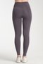 Women's Anthracite Colored High Waist Tightening Korean Fabric Sports Leggings - 8