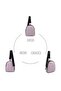 Alessi Women's Lilac Cross Adjustable Two-Compartment Chest Bag - 5