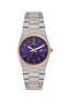 Rose and Silver Steel Band Women's Wrist Watch Fl21495A-E13 - 6