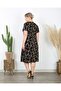 Women's Plus Size Short Sleeve Midi Stretch Dress 24740 - 4