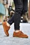 - Tan Suede Lace-Up Men's Casual Shoes 610-1004 - 2