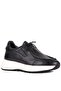 - Black Genuine Leather Lace-Up Men's Casual Shoes 115-K525 - 4