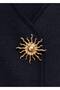 Tricotine Vest with Jewelry Buttons - 6
