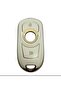 Opel Astra K and Insignia Grand Compatible Keyless Start Nano Key Case White Gold Color
