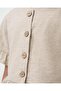 Girl's Linen Beige Ruffle Detailed Buttoned Wide Leg Trousers Two Piece Set - 5