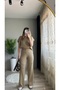 Knitwear Blouse Pants Set - 3