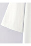 Printed Oversize Crew Neck T-Shirt - White - 4
