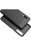 Galaxy M20 Case Leather Pattern Luxury Niss Silicone Navy Blue + Full Screen Protector - 3