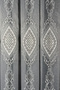 Palace Breeze Heavy Velvet Cord Embroidered Draped Tulle Curtain (1X2.5 Dense Pleated) - 5
