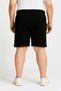 Men's Plus Size Sports Shorts - Black & Grey Color Options Pocket, Comfortable Fit - 2