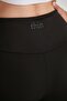 Black Shorts Leggings with Pockets - 3
