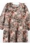 Girl's Cotton Floral Print Ruffle Dress - 8