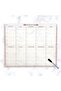 40X50Cm Magnetic Stick-On Clear Weekly Wall Plan with Write-On Pen for Office Home Office - 5