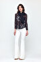 Ecru Half Flare Leg Scuba Trousers Day - Night Chic 24L7538 - 4