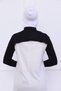 Turtleneck Neck Collar Oversleeve Black - Lycra Stand Collar Women's Body Hijab Crop Bolero - 8