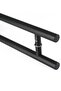 60cm L 45cm hole to hole Stainless Steel Push Pull Door Handle/Barn Door Pull Handle/Glass Pulls, Ma - 9
