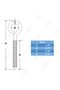 SHONAN 4.5" Stainless Steel Eye Screws for Wood, 5 Pcs Heavy Duty Screw Eye Hooks - 3