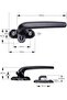 Aluminum Alloy Window Handle, Internal and External Sliding Door Handle, Suspended Window Ha - 5