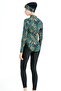 Fully Covered Hijab Swimsuit with Skirt and Tights C13059 Green - 5