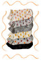 Women's Quality Combed Cotton Floral Patterned (6 Pairs) Short Booties Socks - 4