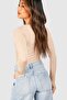 Women's Cream Sports Finger Snap Bady - 3