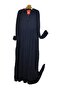 Plus Size Ferace with Folding Model - 2