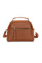 Women's Lacost Leather Cross Strap Hand and Shoulder Bag - 4