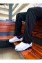Lace-Up Men's Casual Shoes White Cobalt Blue