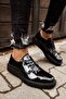 Lace-Up Men's Casual Shoes Black