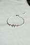 Pink Heart Bracelet with Steel Ribbon Detail - 4