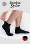 Thermal Men's Socks with Towel Cotton Sole, Winter Thick Premium Half-Toe Socks, Assorted Pack of 6 - 5