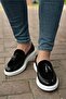 Men's Casual Shoes with Tassels Black - 2