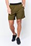 Men Sportswear Fit 7 Inseam Training Shorts, Olive