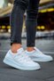 Lace Detailed Men's Sports Shoes White - 3