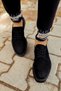 Lace-Up Men's Casual Shoes Black - 2