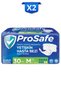 Waistband Adult Diapers with Wetness Indicator Waist Measurement 85-125cm Medium (m) 30Pcs X2 Pack