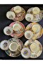 Leo Porcelain Hand Decor Painting Cup Set and Delight Bowl - 5