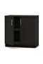 Medium Height Cabinet with 2 Shelves - Soft Closing Hinge Home Office Furniture for Storage
