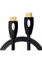 Bitcorez HDMI Copper Cable 2M - Support 3D and 4K (Gold Plated) 30AWG 60hz Jacket: PVC Black